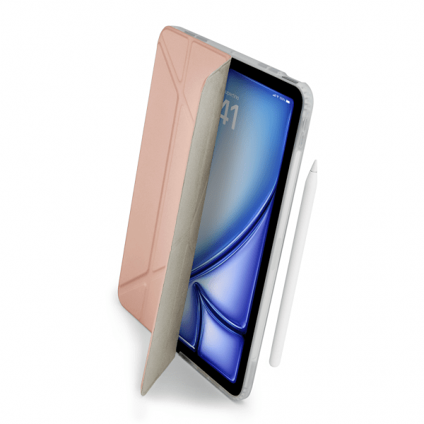 Pipetto iPad Air 13 (M2/M3/M4) Cover Origami No1 Original Case Metallic Rosa