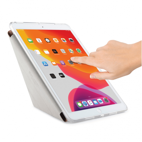 Pipetto iPad 10.2 (gen 7/8/9) Cover Metallic Origami Rosaguld