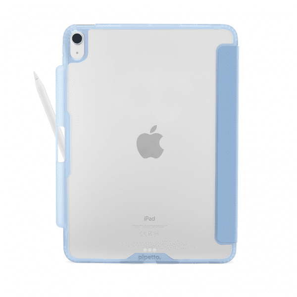 Pipetto iPad Air 11 (M2/M3/M4) Cover Origami No3 Pencil Case Lyseblå