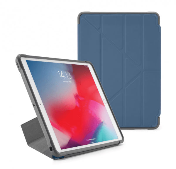 Pipetto iPad Air 2019 (gen 3)/iPad Pro 10.5 Cover Origami Shield Marineblå