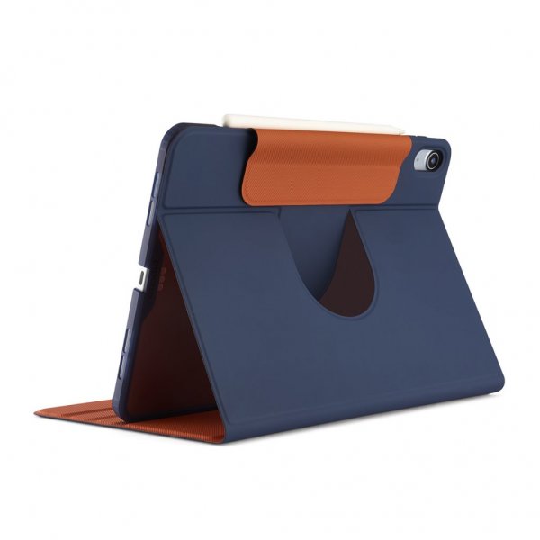 Pipetto iPad Air 11 (M2/M3/M4) Cover Origami No5 Rotating Folio Case Mørkeblå