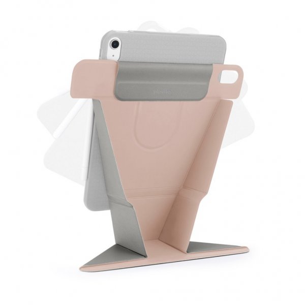 Pipetto iPad Air 11 (M2/M3/M4)/iPad Air 10.9 (gen 4/5) Etui Origami No6 Stand Rosa