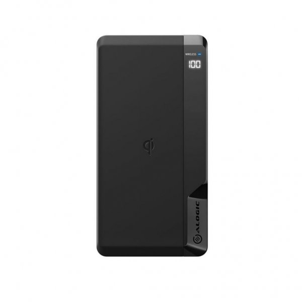 ALOGIC USB-C 10.000 mAh trådløs powerbank Ultimate Sort