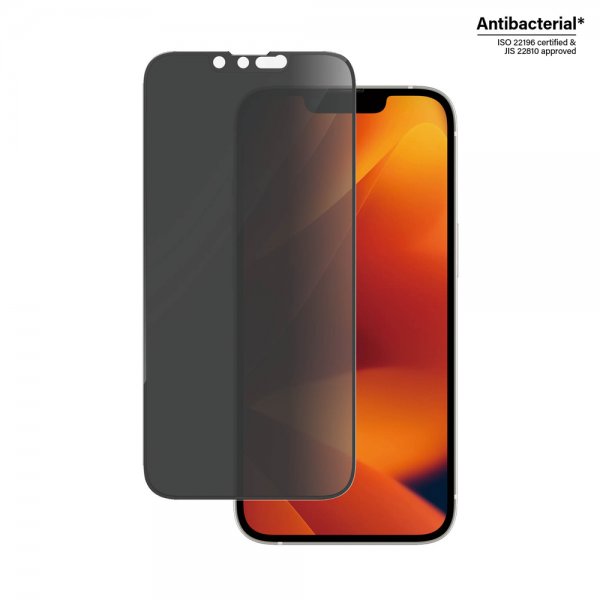 PanzerGlass iPhone 13/iPhone 13 Pro/iPhone 14 Skærmbeskyttelse Ultra-Wide Fit Privacy