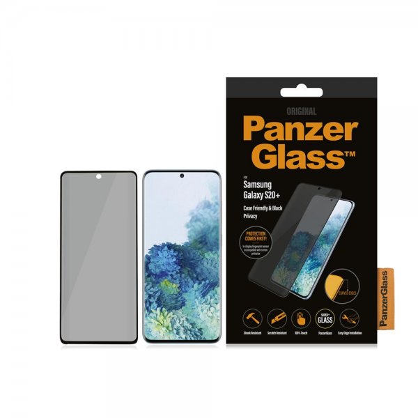 PanzerGlass Samsung Galaxy S20 Plus Skærmbeskyttelse CaseFriendly Privacy