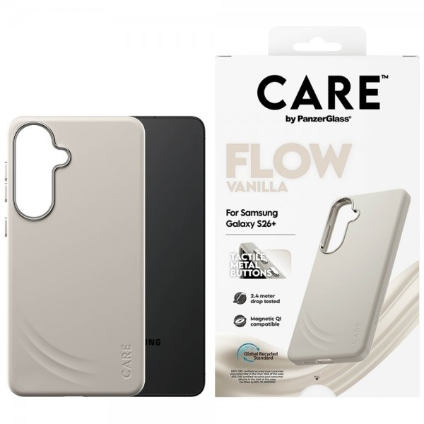 CARE by PanzerGlass Samsung Galaxy S26 Plus Cover Flow MagSafe Vanilla