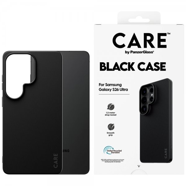 CARE by PanzerGlass Samsung Galaxy S26 Ultra Cover TPU Sort