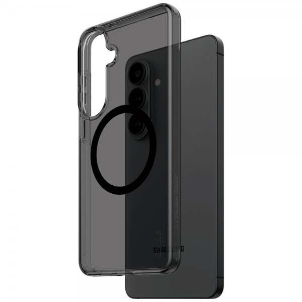 CARE by PanzerGlass Samsung Galaxy S26 Plus Cover Smokey MagSafe Sort