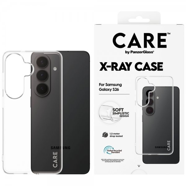 CARE by PanzerGlass Samsung Galaxy S26 Cover X-Ray Transparent