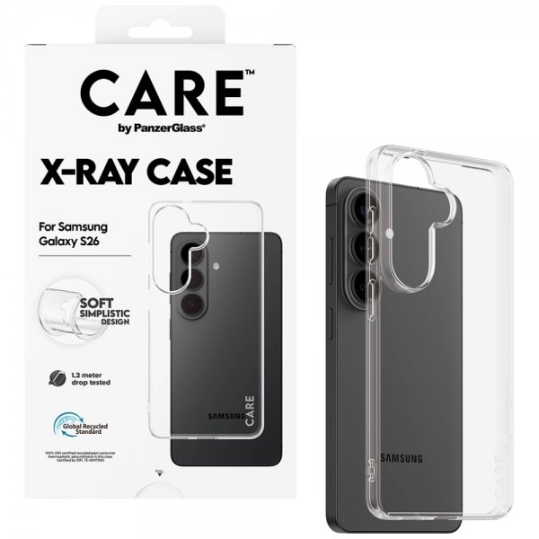 CARE by PanzerGlass Samsung Galaxy S26 Cover X-Ray Transparent