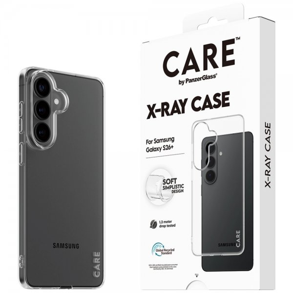 CARE by PanzerGlass Samsung Galaxy S26 Plus Cover X-Ray Transparent