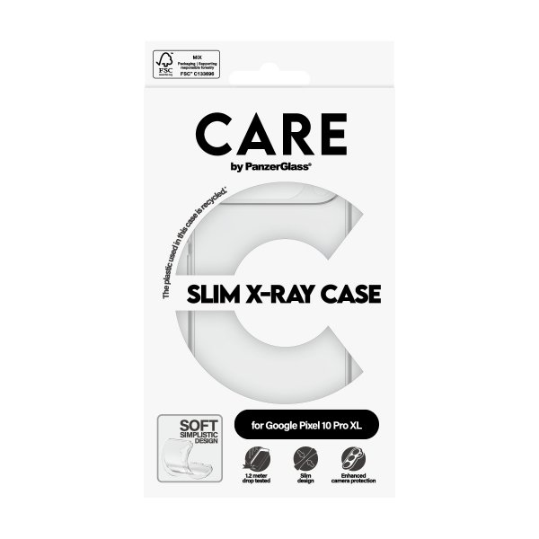 CARE by PanzerGlass Google Pixel 10 Pro XL Cover Slim X-Ray Transparent