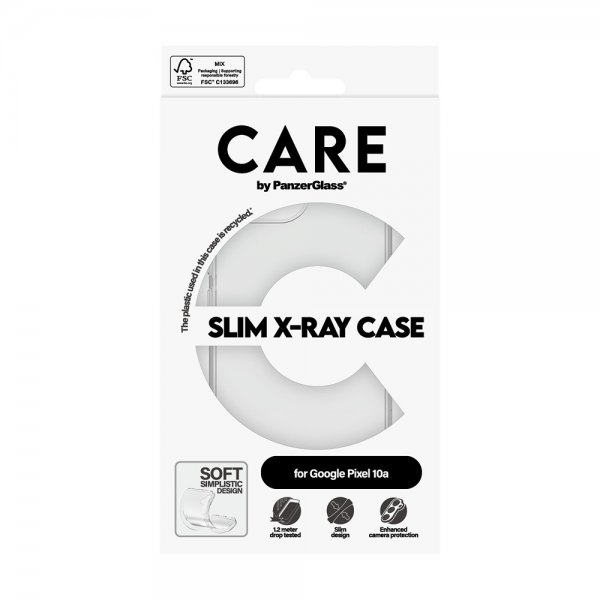 CARE by PanzerGlass Google Pixel 10a Cover Slim X-Ray Transparent