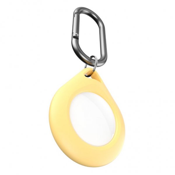 KeyBudz AirTag Holder Secure Dock 4-pak Gul