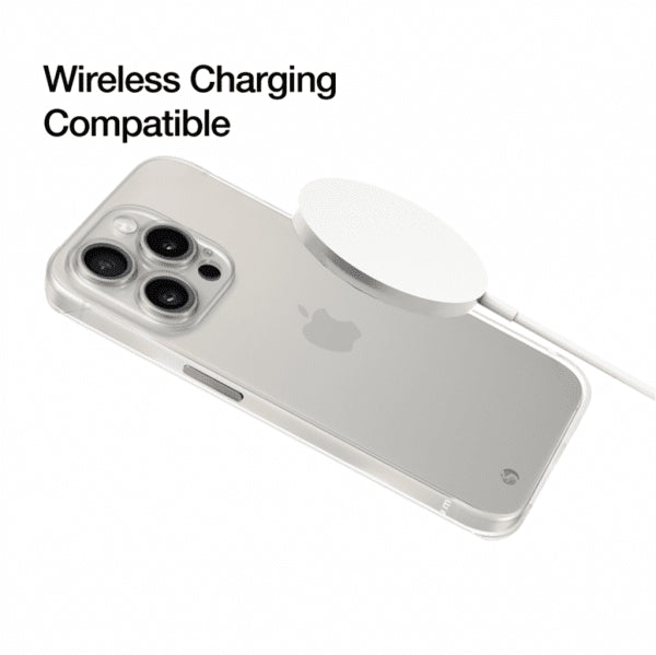 Just Mobile iPhone 15 Pro Cover TENC Slim Fit Frost
