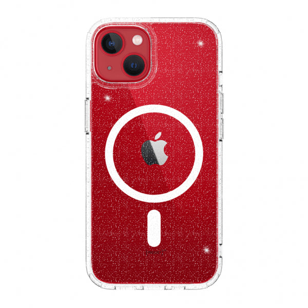 Just Mobile iPhone 14 Cover TENC BlingBling MagSafe Transparent