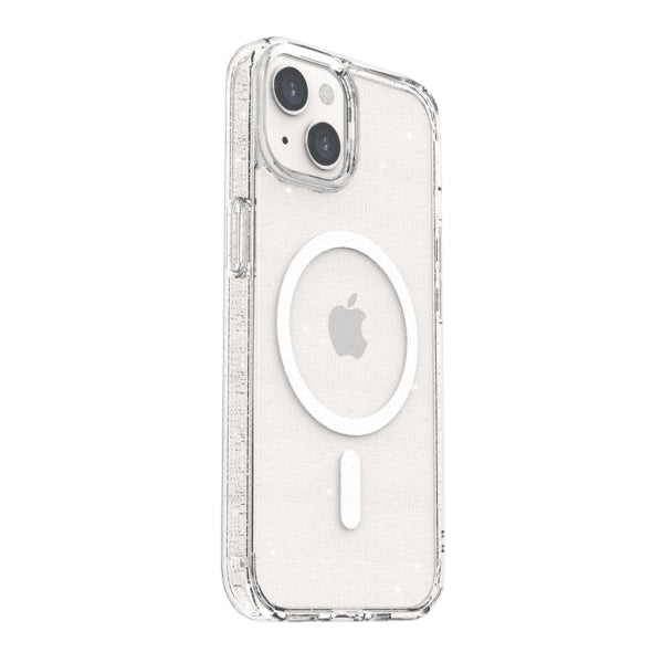 Just Mobile iPhone 14 Cover TENC BlingBling MagSafe Transparent