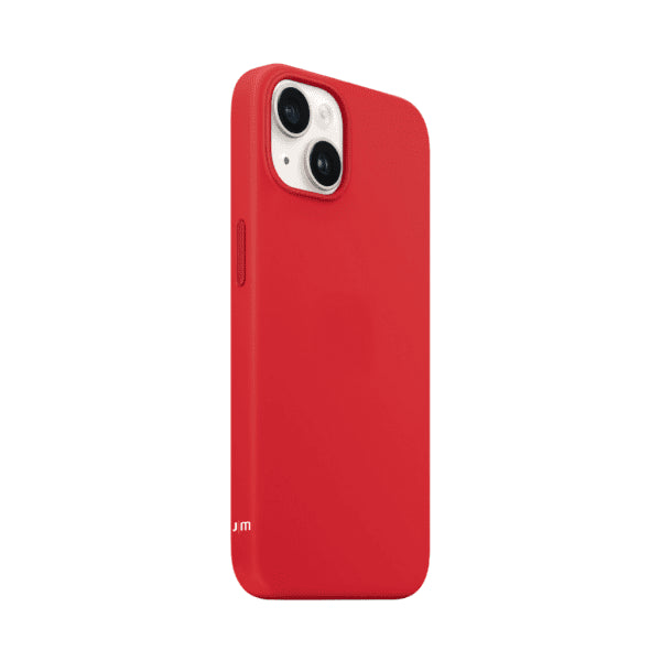 Just Mobile iPhone 14 Cover TENC Silikone MagSafe Rød