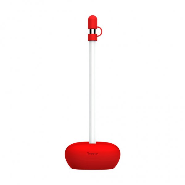 Baseus Apple Pencil Silikoneholder Rød