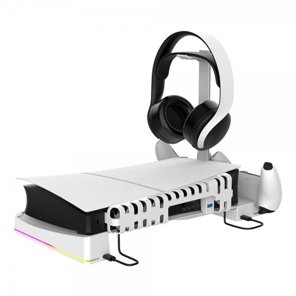 Ipega PG-P5S039 PlayStation 5 Slim Horisontal Dockingstation