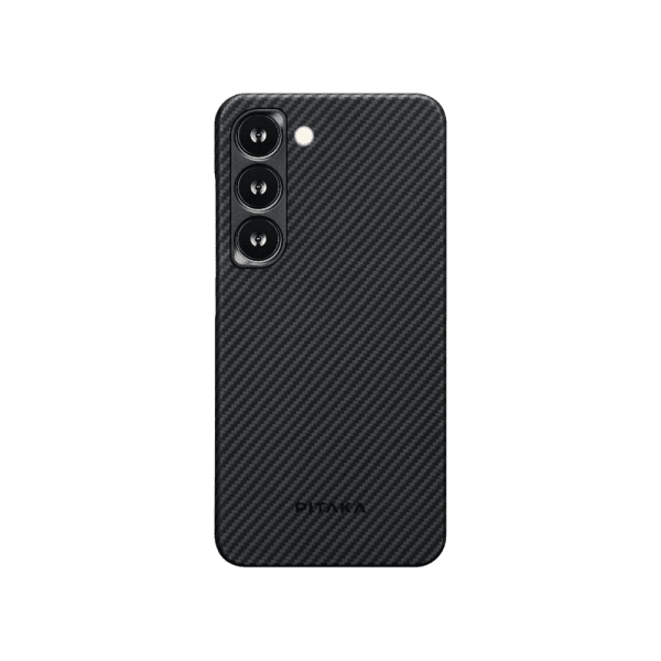 Pitaka Samsung Galaxy S23 Plus Cover MagEZ Case 3 Sort/Grå Twill