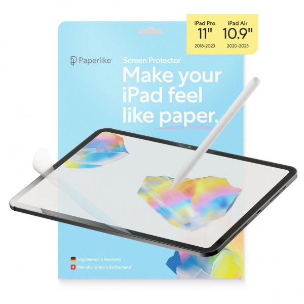 Paperlike 3 iPad Pro 11 (gen 1/2/3/4)/iPad Air 10.9 (gen 4/5) Skærmbeskyttelse 2-pak