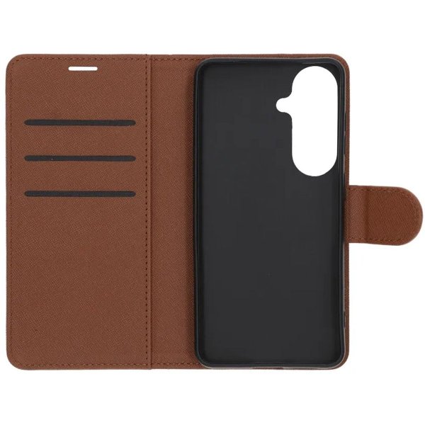 Samsung Galaxy S26 Plus Cover med Stativ Brun