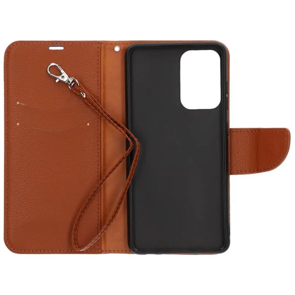 Samsung Galaxy A52/A52s 5G Etui med Stativ Brun