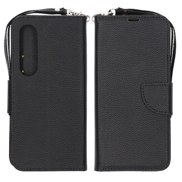 Sony Xperia 1 VI Etui med Stativ Sort