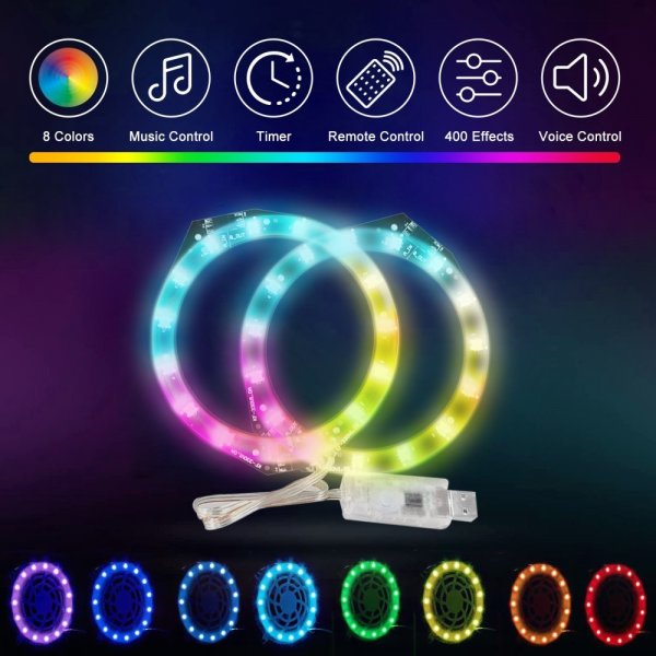 PlayStation 5 LED Ring Lysliste