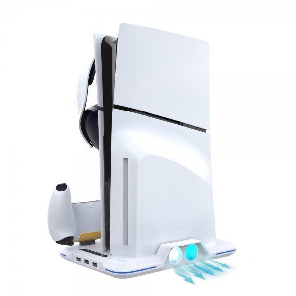Ipega PlayStation 5 Slim Dockingstation Vertikal Stand RGB