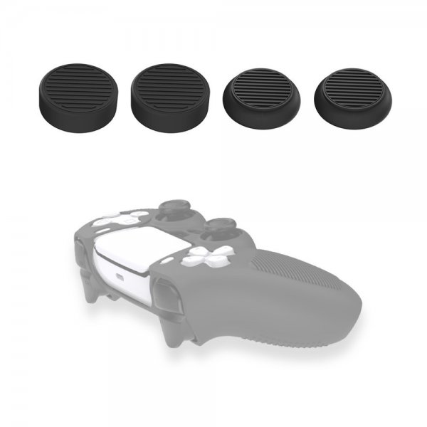 PlayStation 5 Spillecontroller Thumb Grips 4-pak Sort