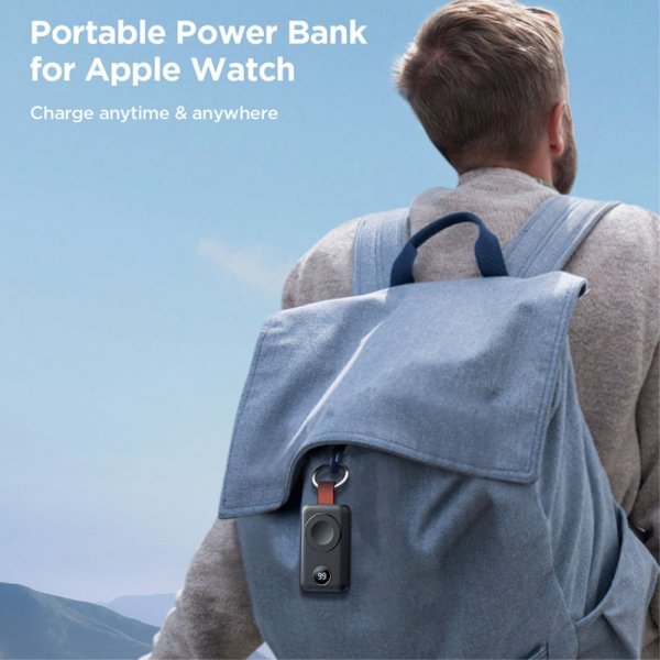 Joyroom Bærbar Apple Watch Oplader 2000 mAh