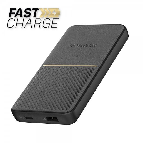 Otterbox Powerbank 10.000 mAh Hurtig Opladning USB-A & USB-C Twilight Black