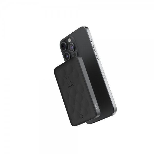 Xtorm Powerbank 3-i-1 Magnetisk Trådløs Powerbank 5 000 mAh MagSafe