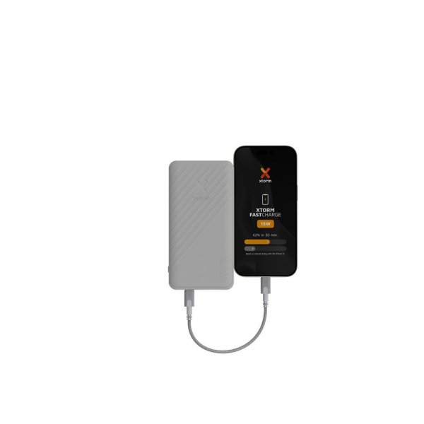 Xtorm Powerbank Go2 15W USB-C 10.000 mAh Hvid