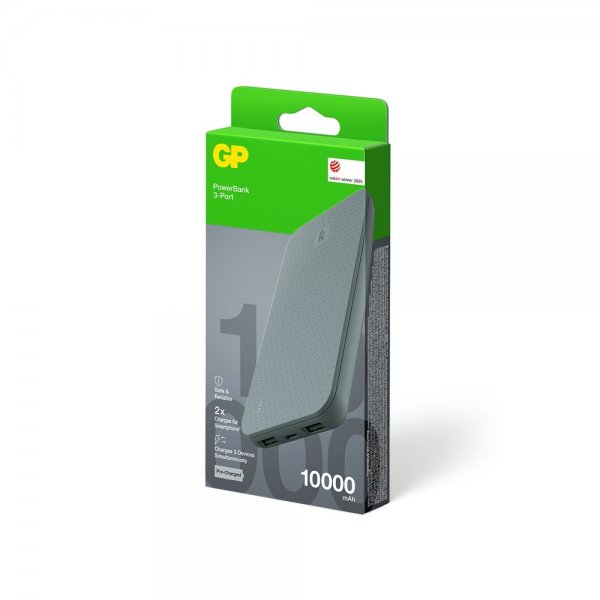 GP Powerbank Plus 10.000 mAh Grøn
