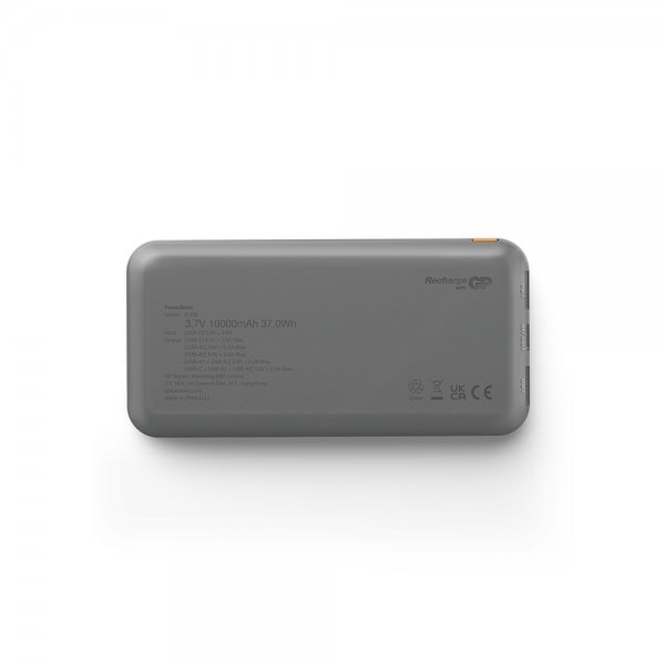 GP Powerbank Plus 10 000 mAh Sort