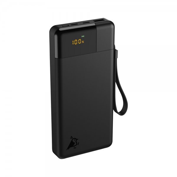 Aqiila Powerbank Powerbird B20+ 20 000 mAh 65W Sort