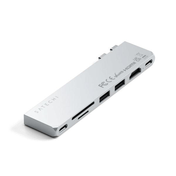 Satechi Pro Hub Slim Sølv