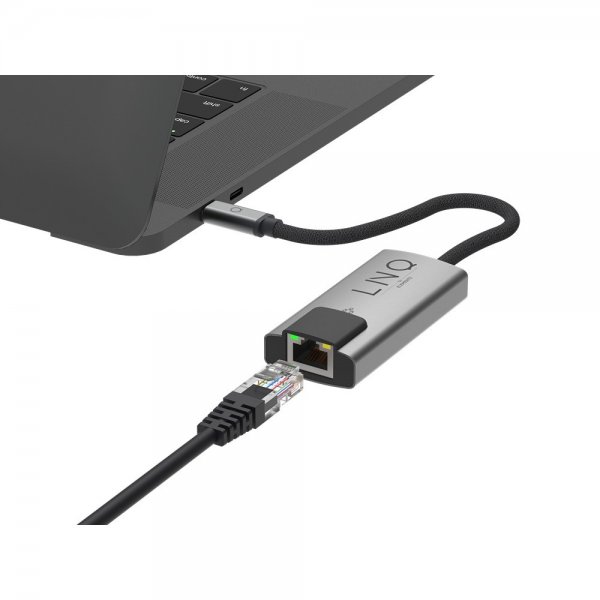 LINQ by Elements Pro USB-C/RJ45 adapter 2.5 Gbps
