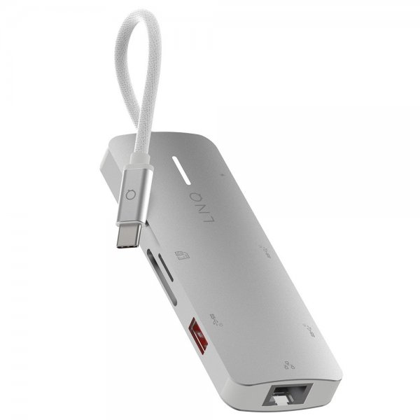 LINQ by Elements ProConnect 8-i-1 USB-hub