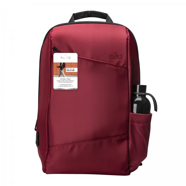 Puro Taske Byday Pro Laptop Backpack Rød