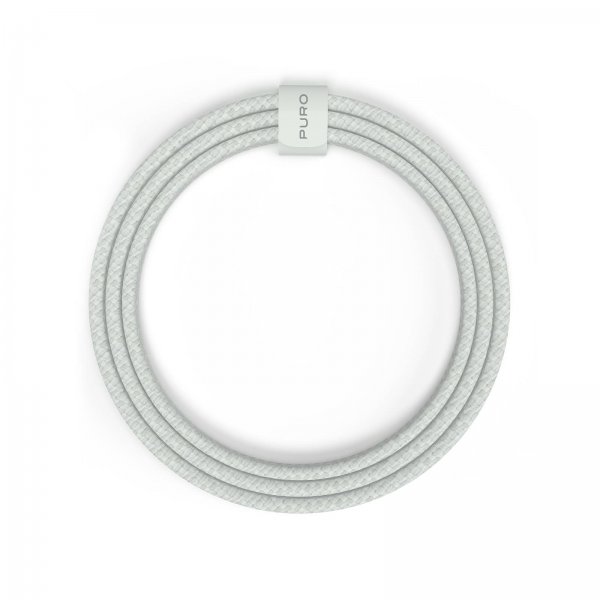 Puro Kabel Fabrik 2.0 60W USB-C til USB-C 1.5m Grøn