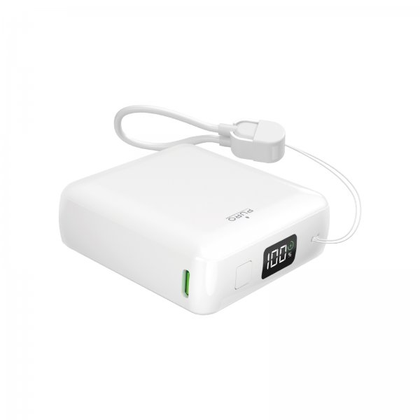 Puro Powerbank Power Cube 10 20W Hvid