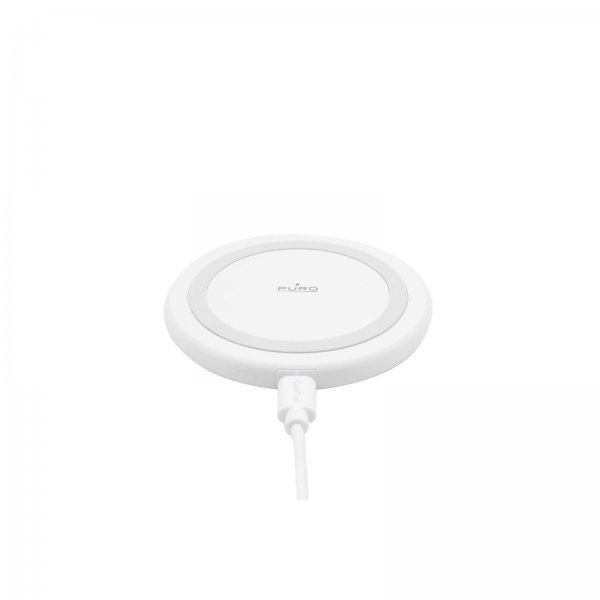 Puro Trådløs Oplader 10W Hvid