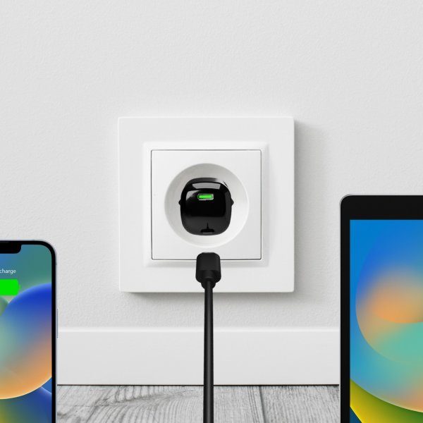 Puro Oplader MiniPro GaN USB-C 20W Sort