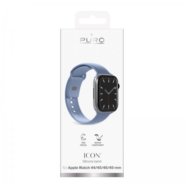 Puro Apple Watch 44/45/46/Ultra 49mm Rem Icon Ice Blue