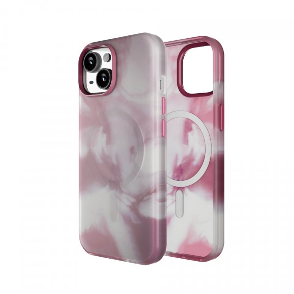 Puro iPhone 15 Cover Aqua Pink