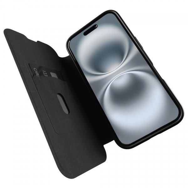 Puro iPhone 16 Cover Book Mag 2 Sort